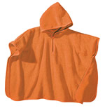 Badeponcho Orange